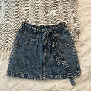 Acid Wash Abercrombie Mini Skirt